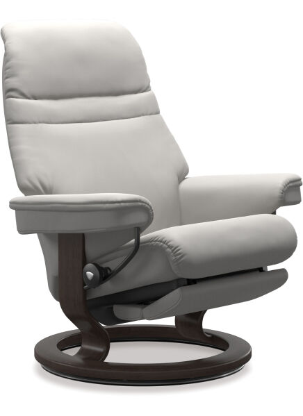 Stressless® Sunrise Classic Power Medium Leather Recliner - Special Buy 
