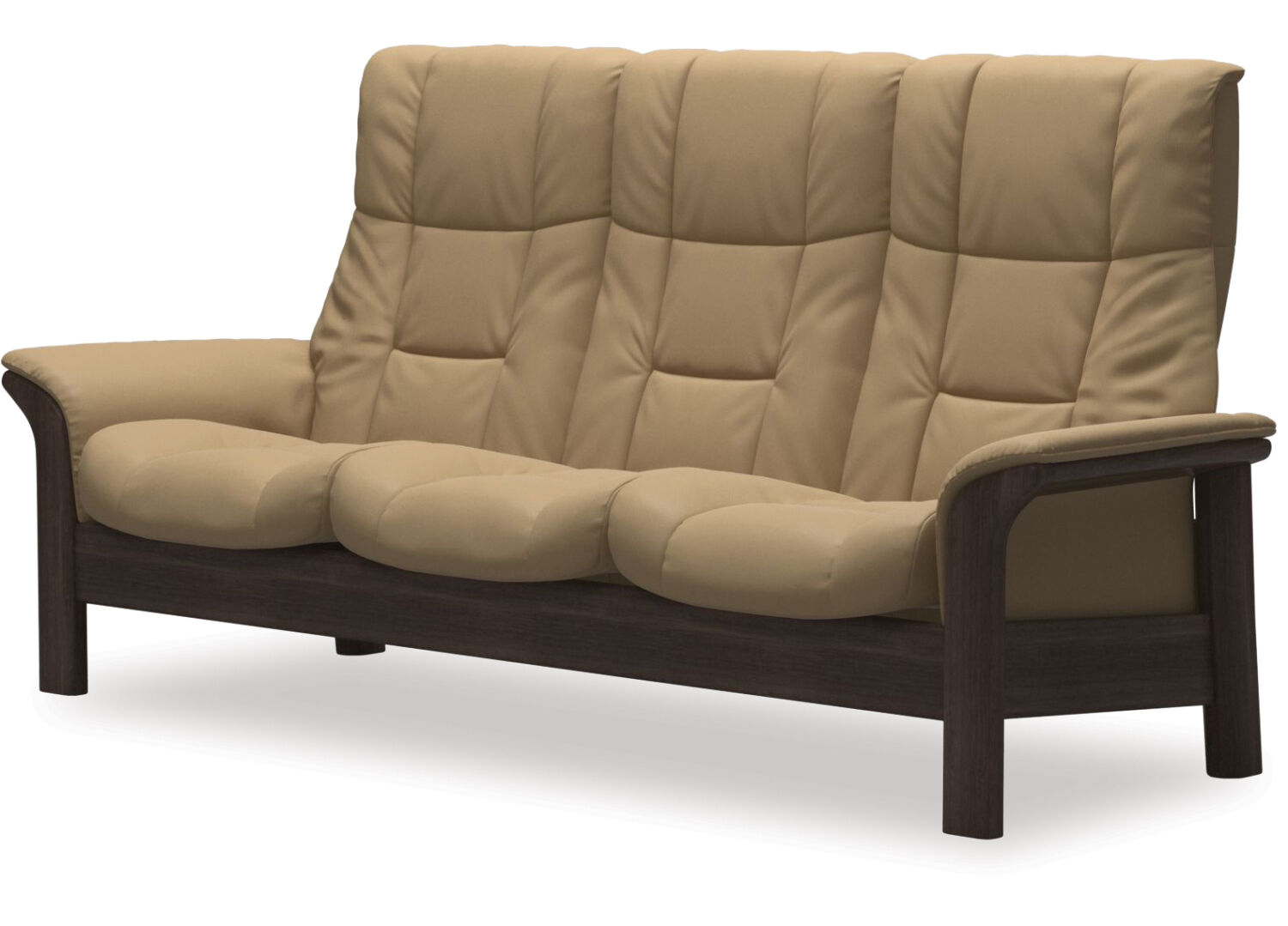 Stressless® Windsor 3 Seater Leather Recliner Sofa - High Back 