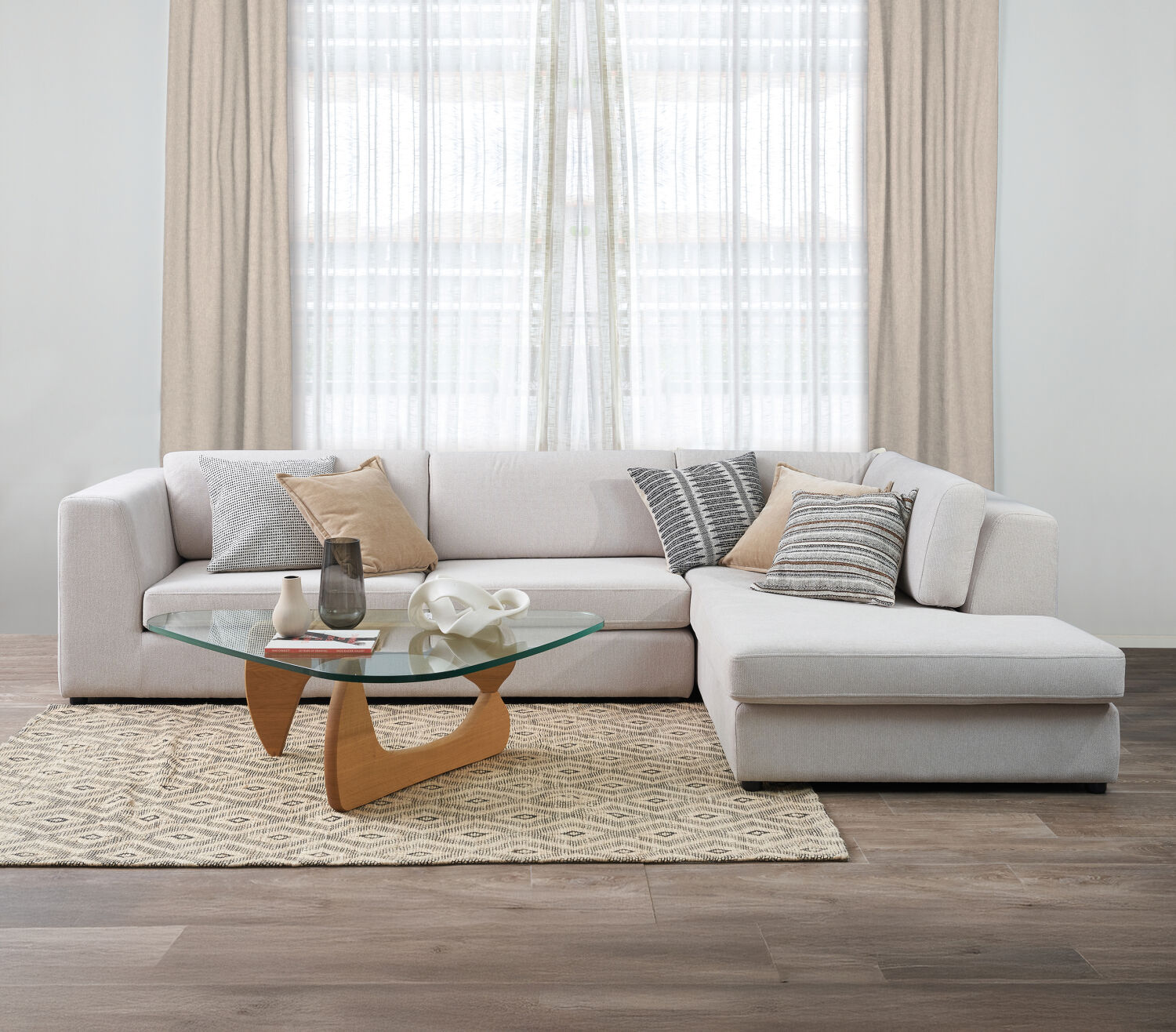 Ollie Modular Chaise 2000 Lounge Suite LHF