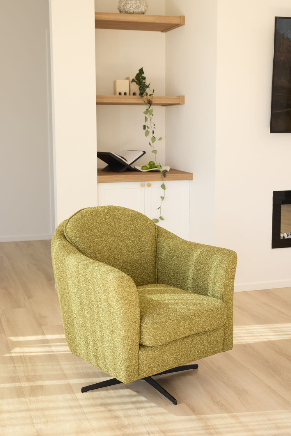 Ralph Swivel Armchair / Occasional Chair 