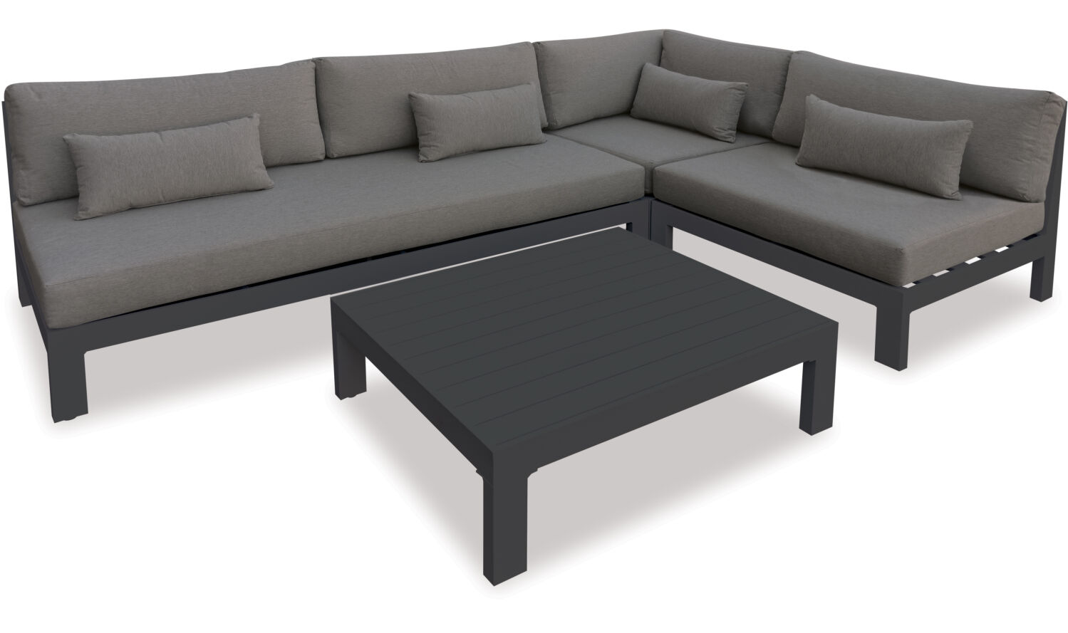 Hobson Bay 4-pce Outdoor Modular Lounge Suite - Small