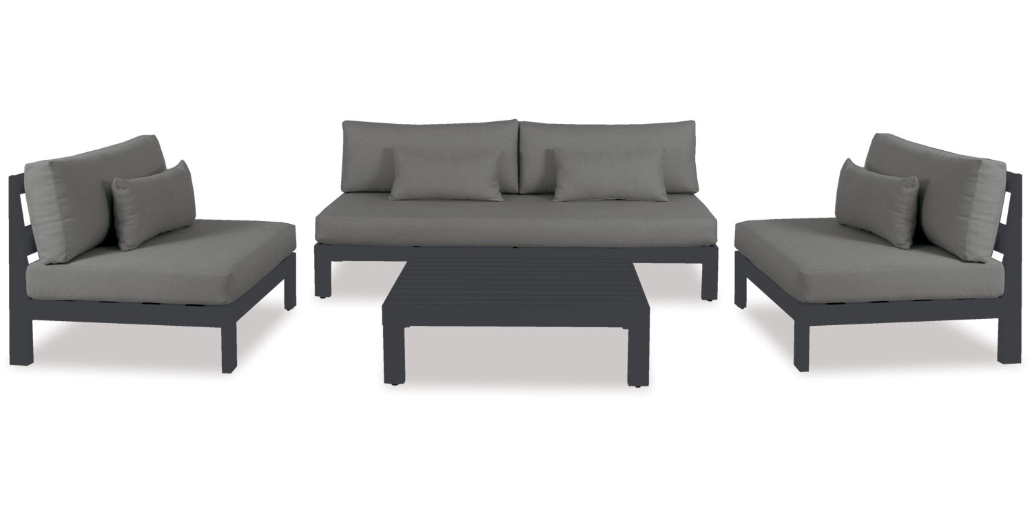 Hobson Bay 4-pce Outdoor Modular Lounge Suite