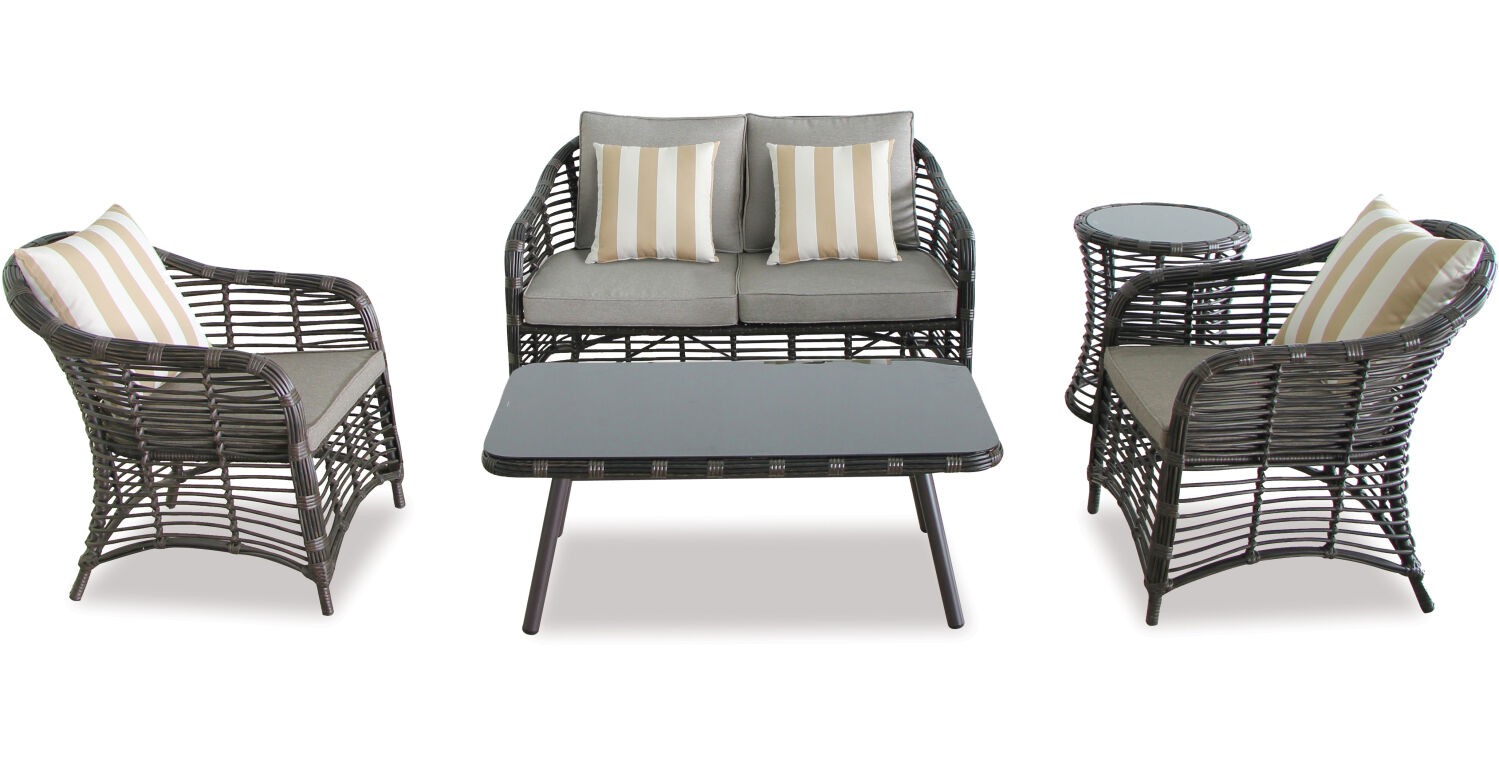 Bermuda 5-pce Outdoor Lounge Suite