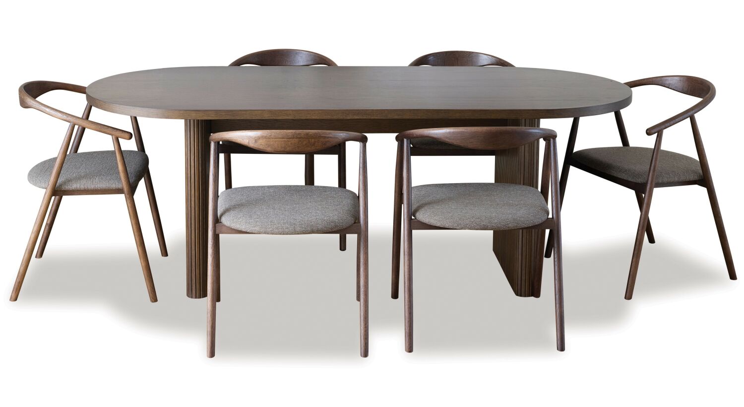 Ferguson Dining Table & Baradine Chairs x 6 