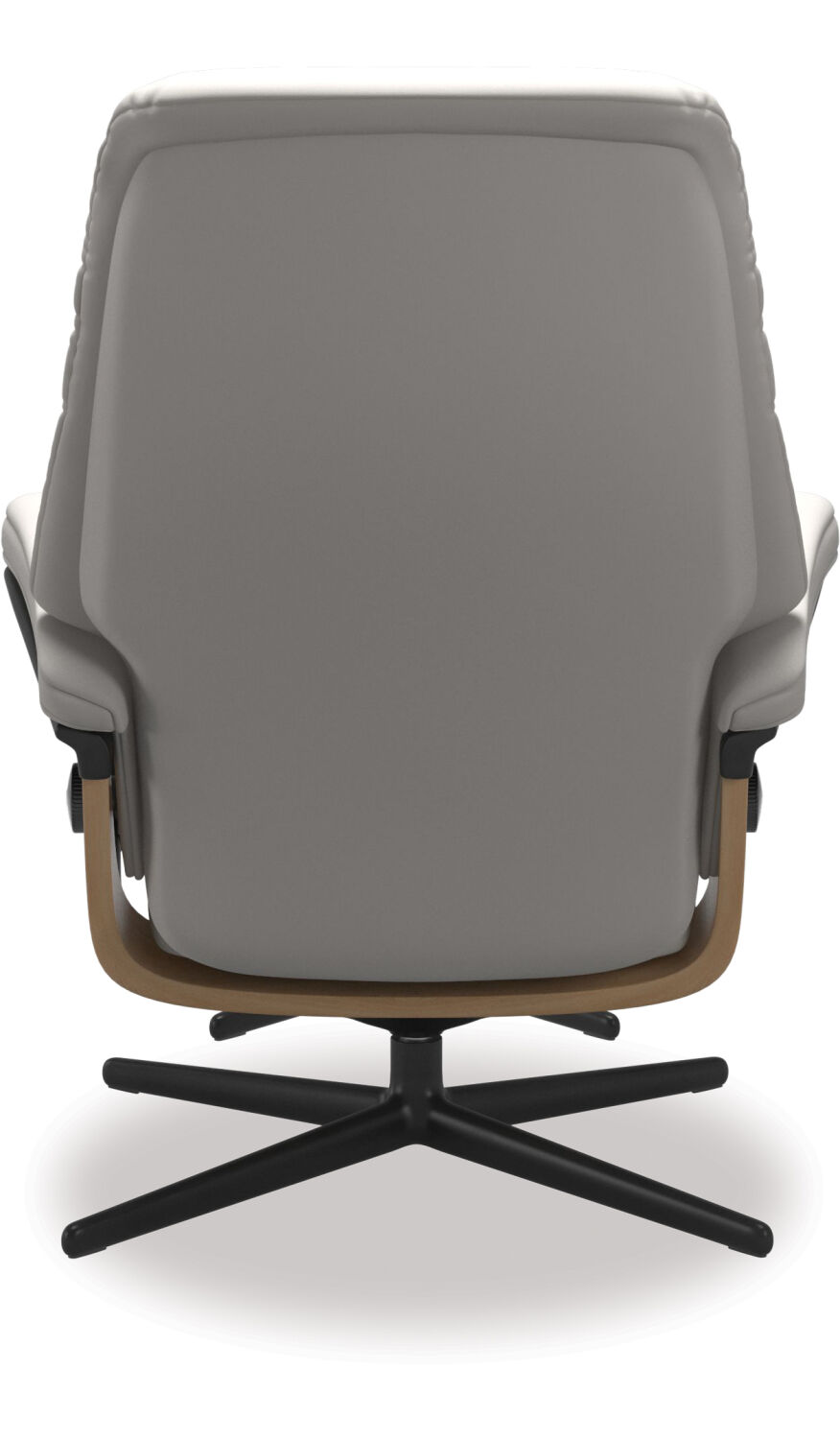 Stressless® Sunrise Medium Leather Recliner - Cross Base - Special Buy