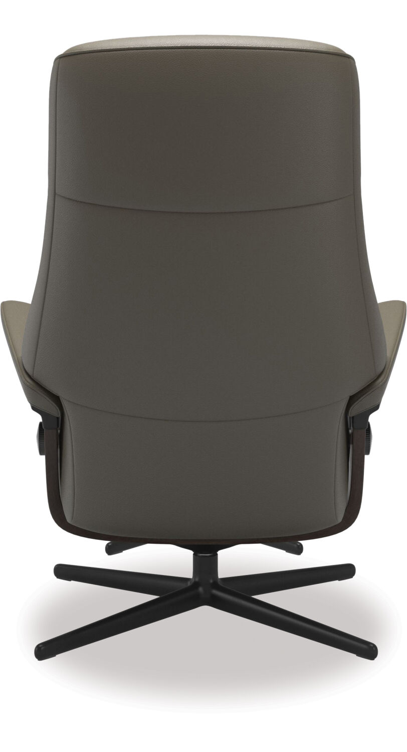 Stressless® Philip Medium Leather Recliner - Cross Base 