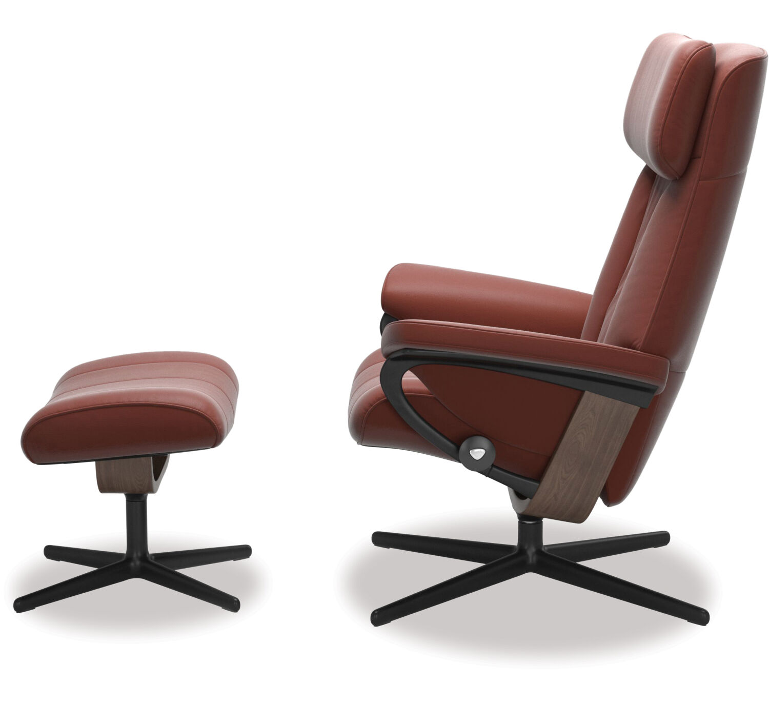 Stressless® Paul Large Leather Recliner - Cross Base