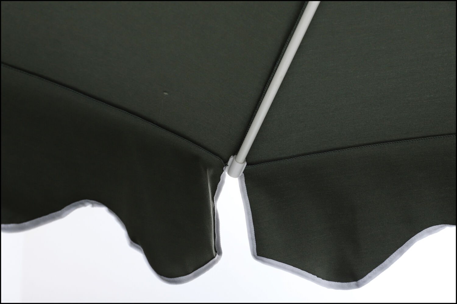 Zest 2.7m Round Outdoor Sun Umbrella - Olive Green