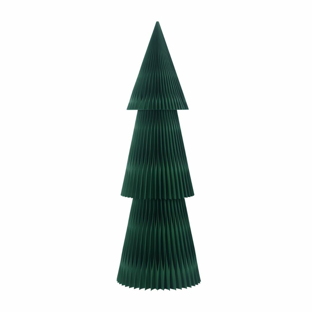 Paper Christmas Tree - Large Dark Green