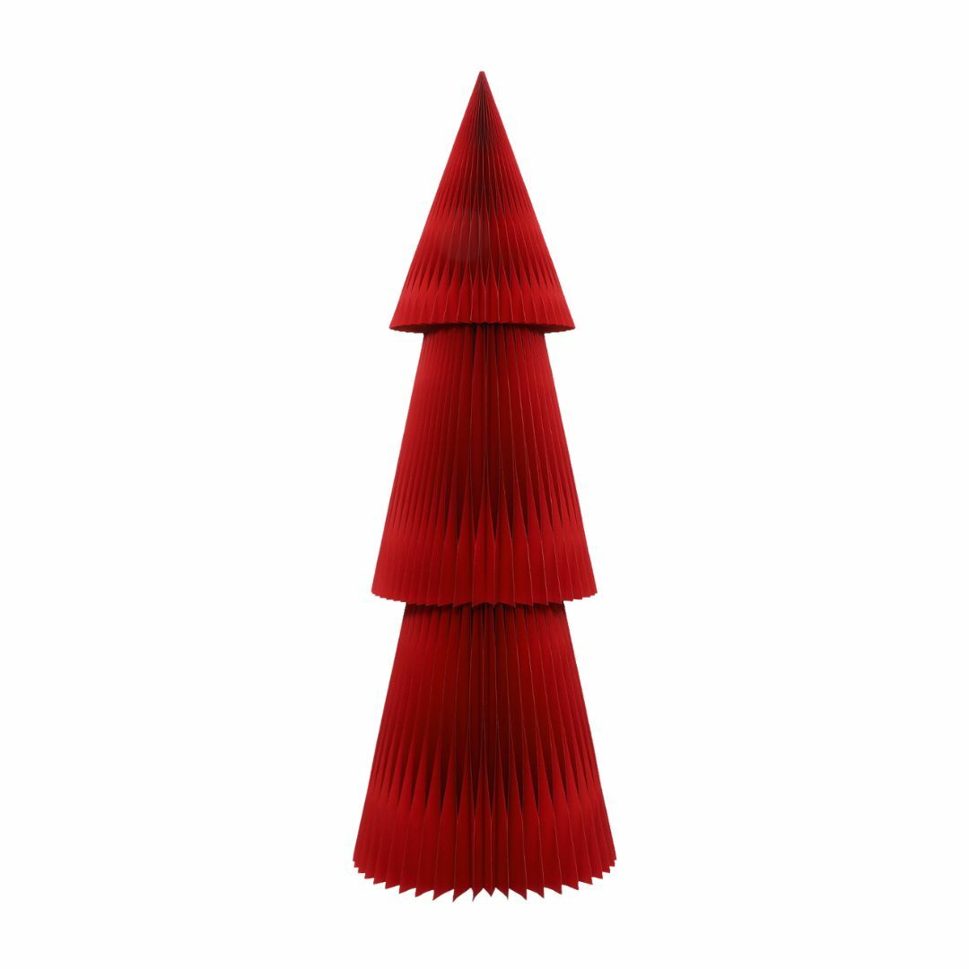 Paper Christmas Tree - Large Red