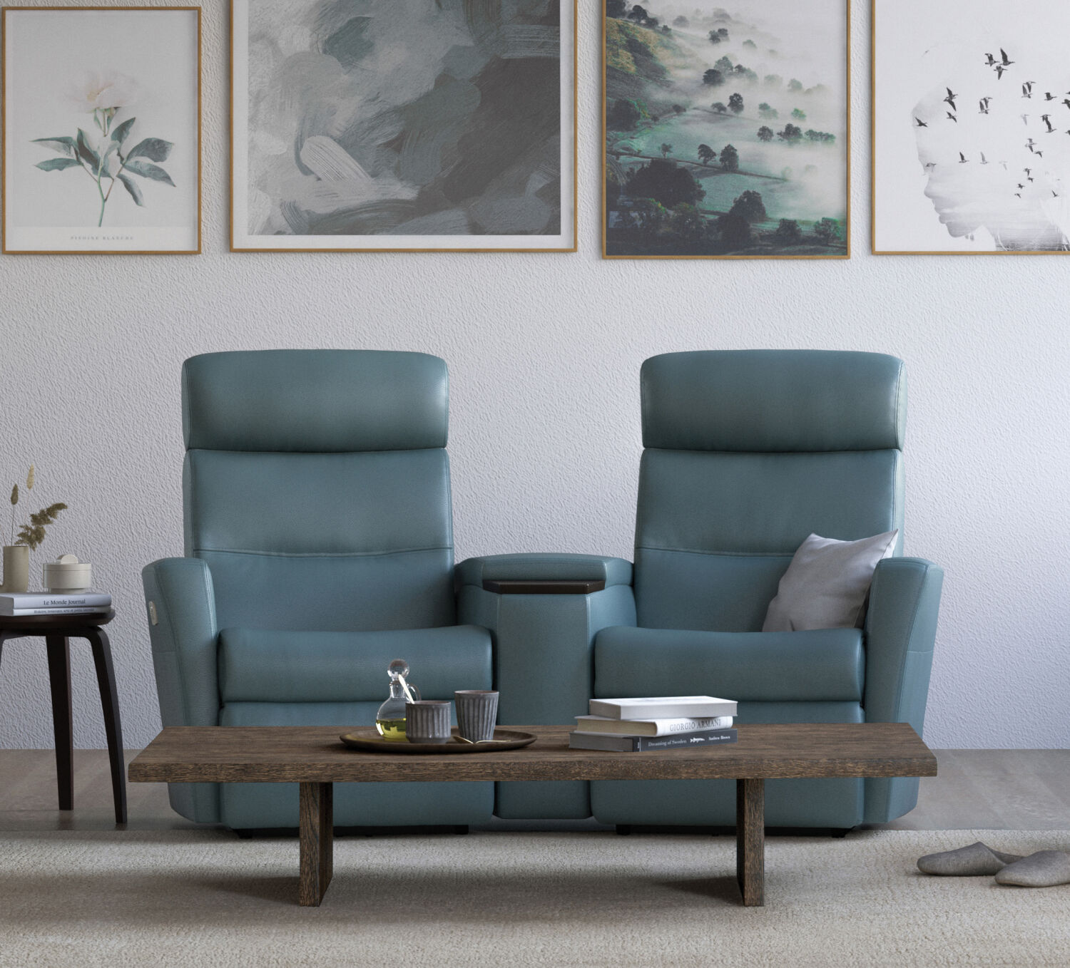 IMG® Divani Motion Recliner Sofa WM325-AS
