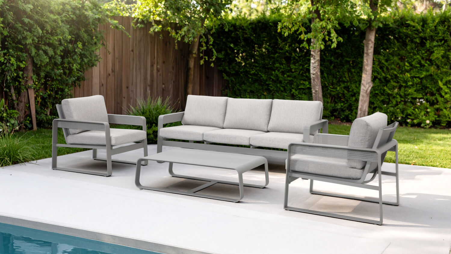 Ibiza 4-pce Outdoor Lounge Suite 