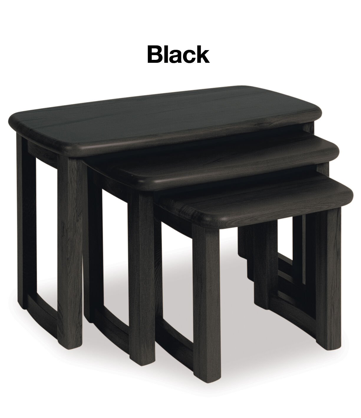 Casino Nest of 3 Tables - Ash