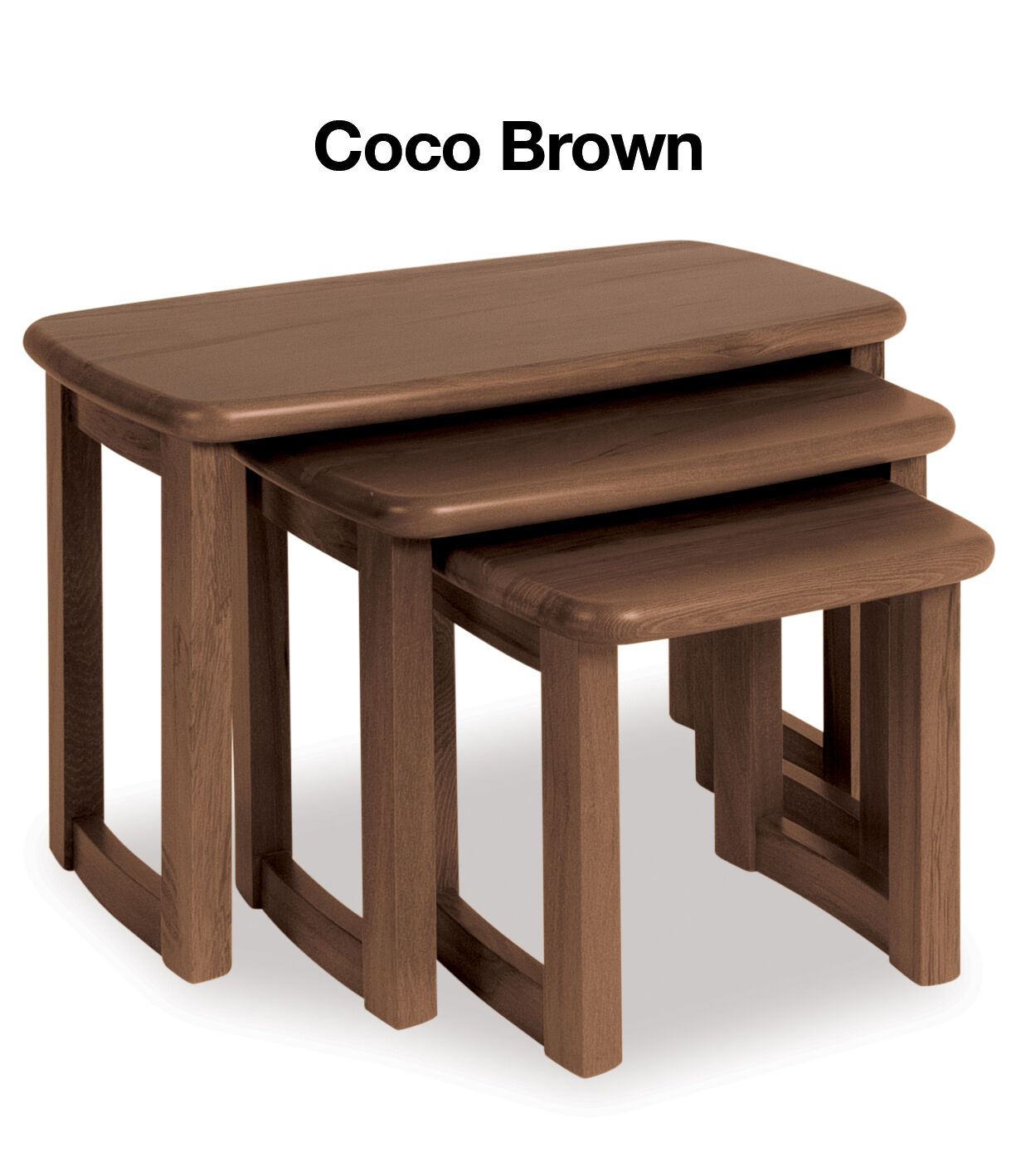 Casino Nest of 3 Tables - Ash