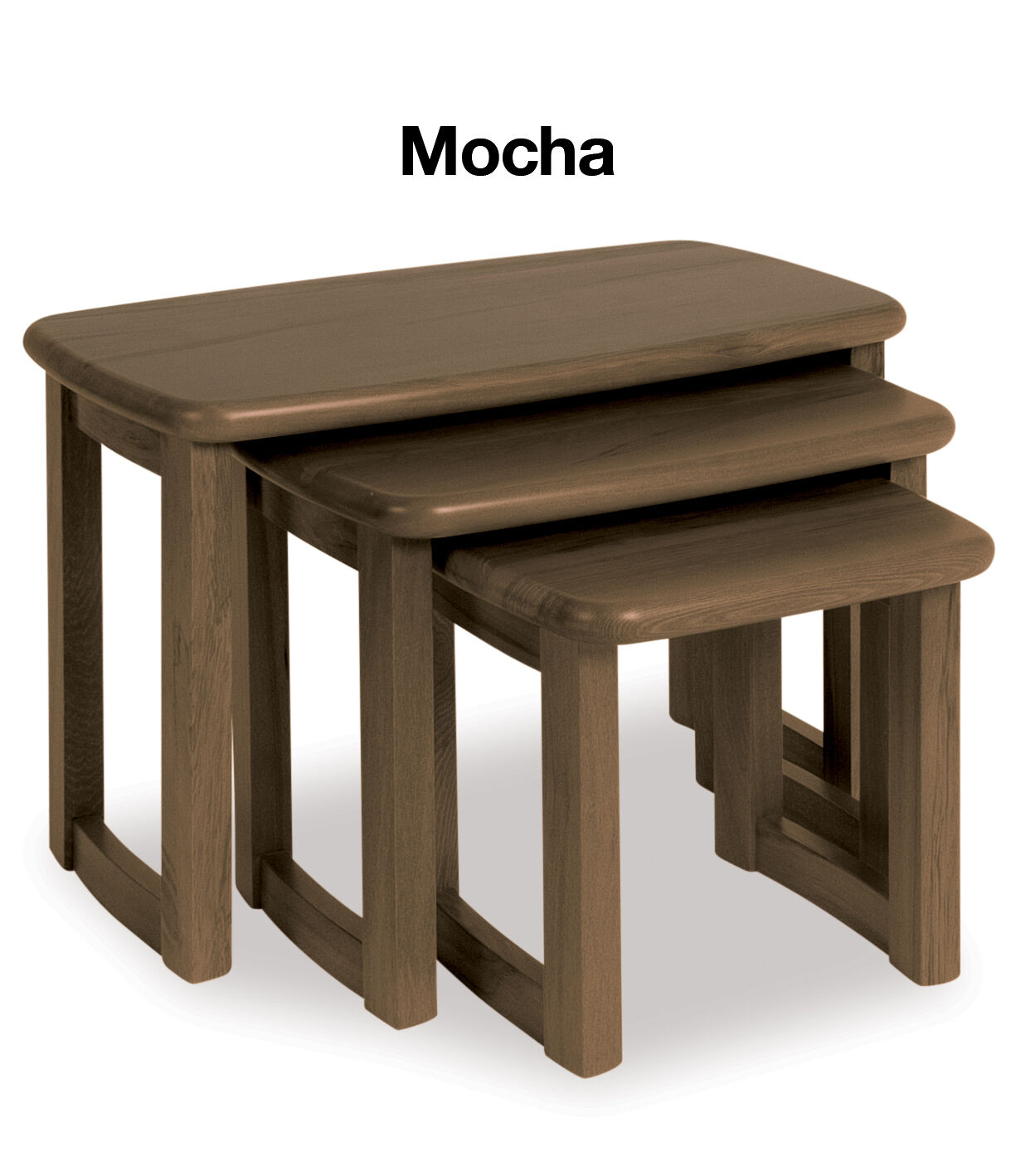 Casino Nest of 3 Tables - Ash