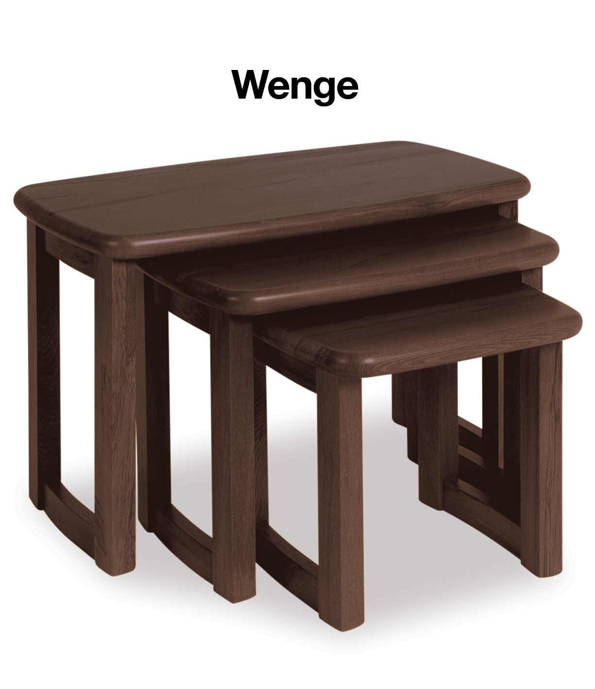 Casino Nest of 3 Tables - Ash