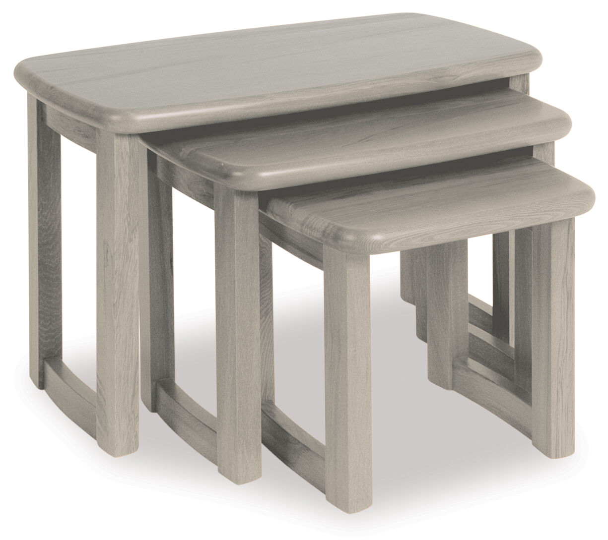 Casino Nest of 3 Tables - Ash