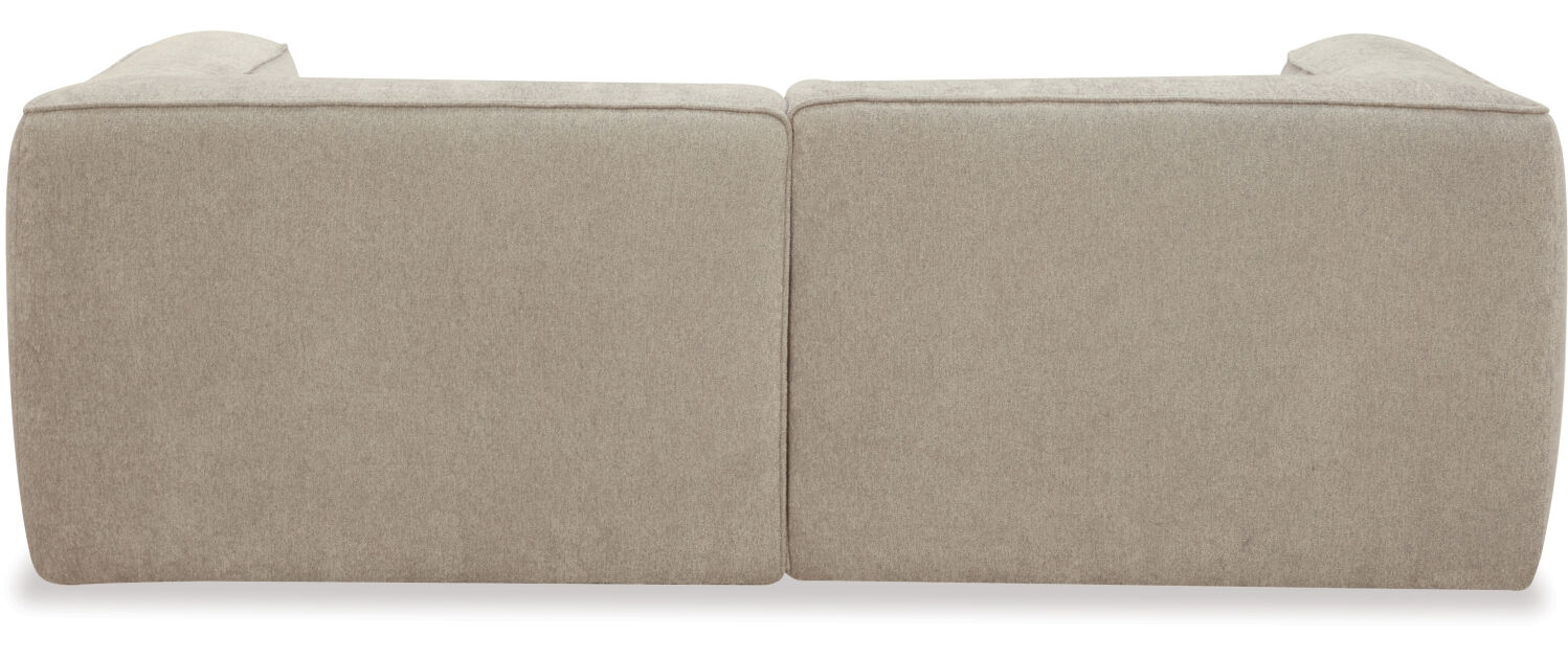 Cassia Mini Fabric Sofa RHF Chaise 