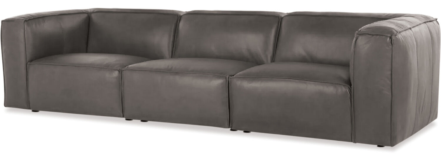 Cassia 3 Seater Leather Sofa  