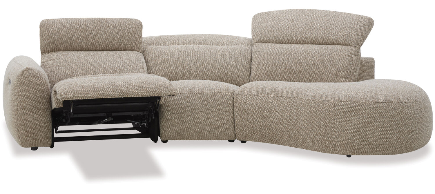 Leroy 3 Seater w/Chaise 