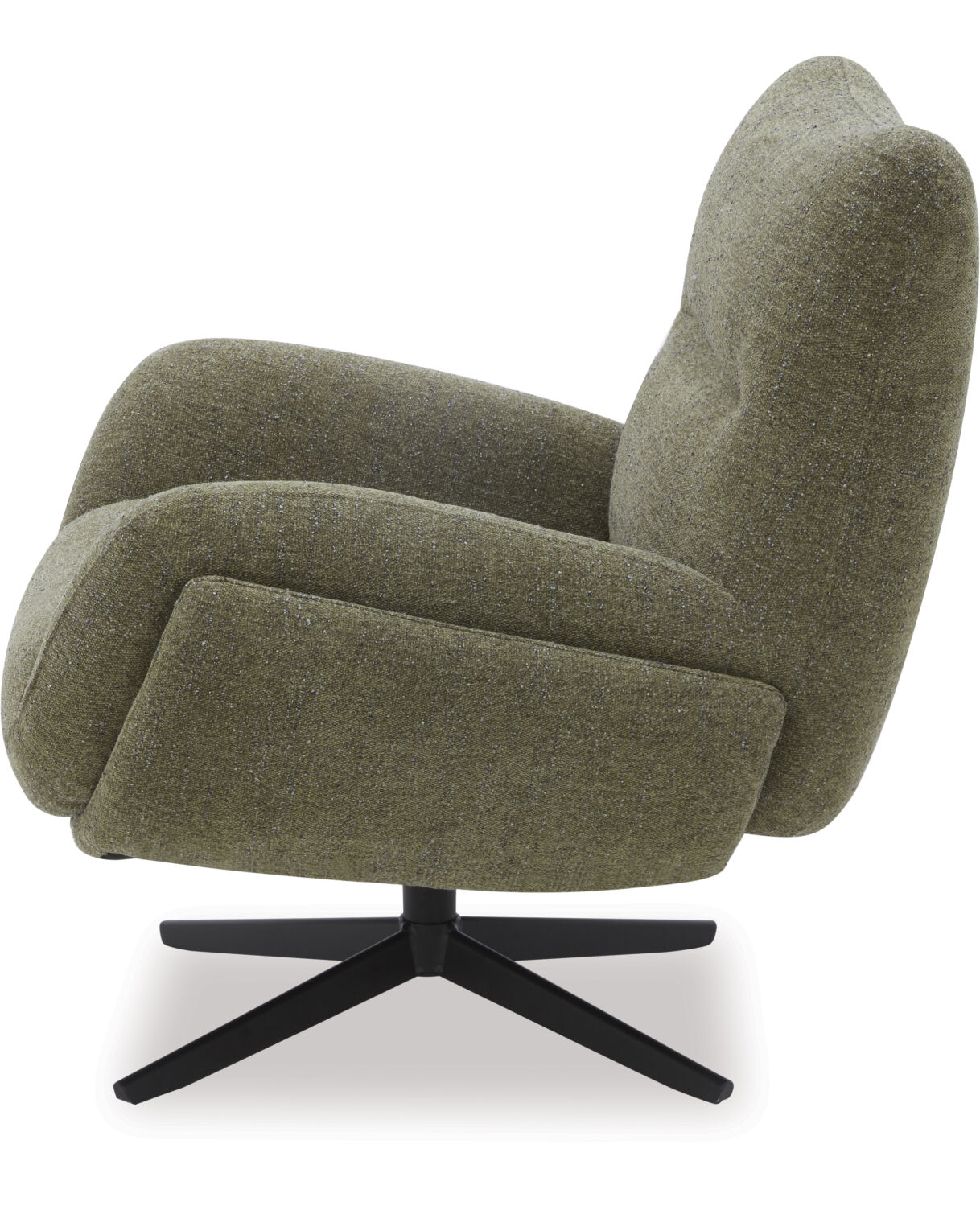 Aurora Swivel Chair w Footstool 