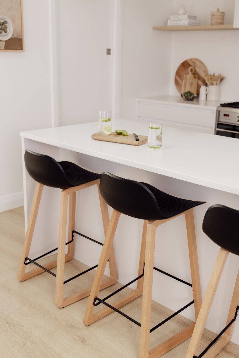 Net Barstool - Black