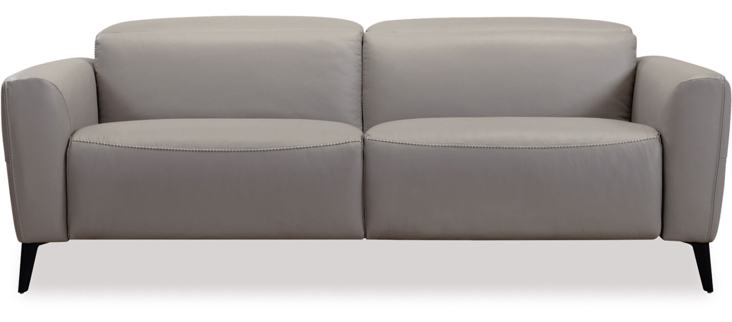 Nina 2.5 Seater Recliner Sofa – Ash Grey Leather  