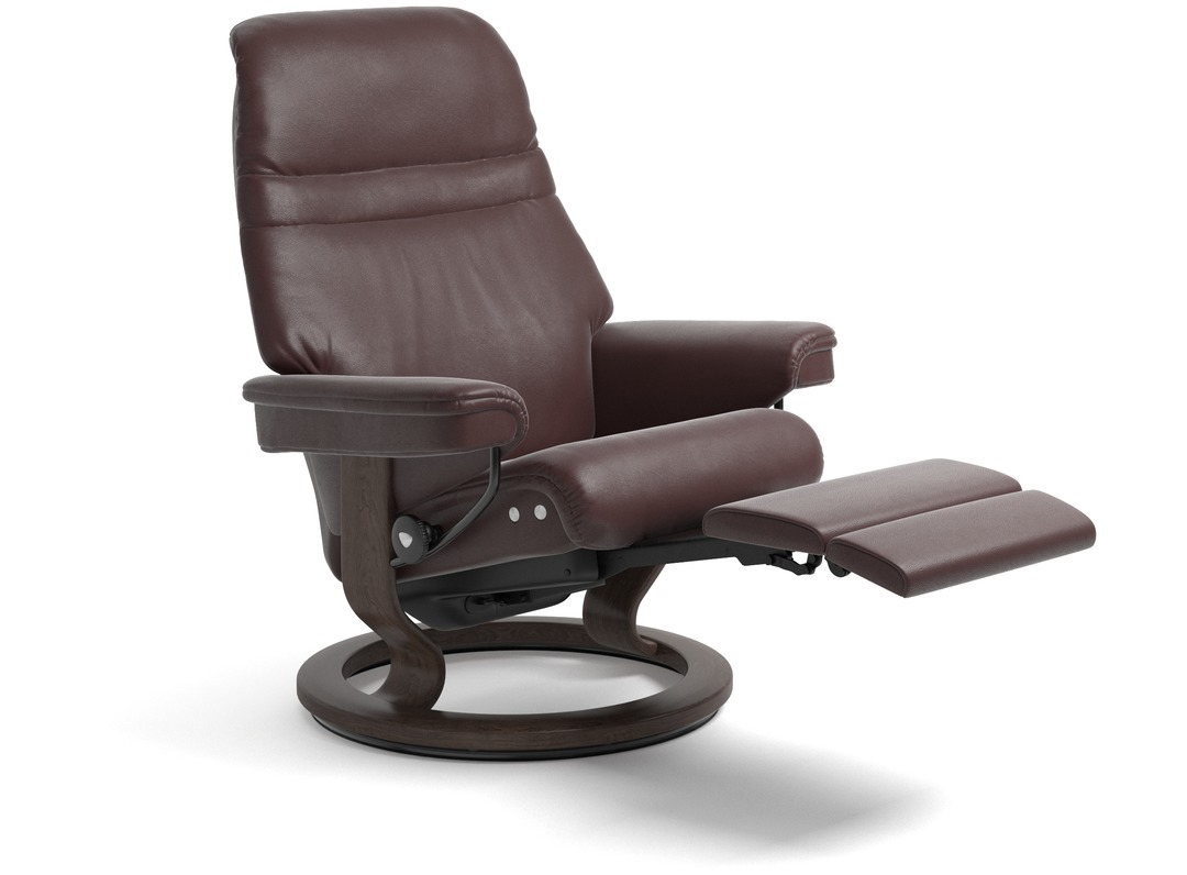 Stressless® Sunrise Leather Recliner Medium Special Buy