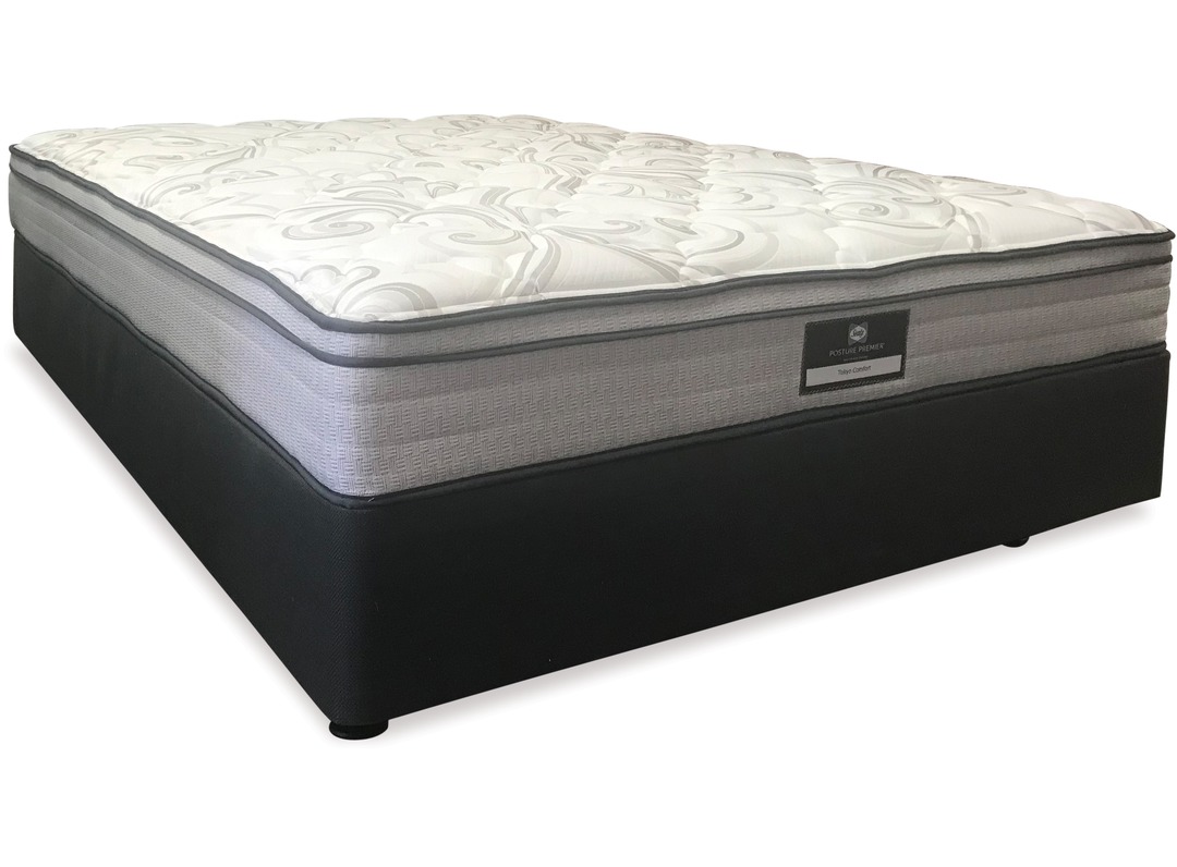 Sealy Tokyo Ultra Plush Queen Mattress & Base Danske Mobler