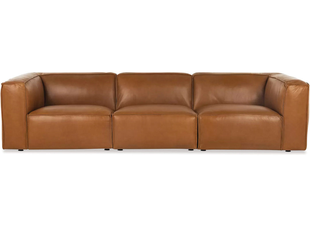 Cassia 3 Seater Leather Sofa Danske