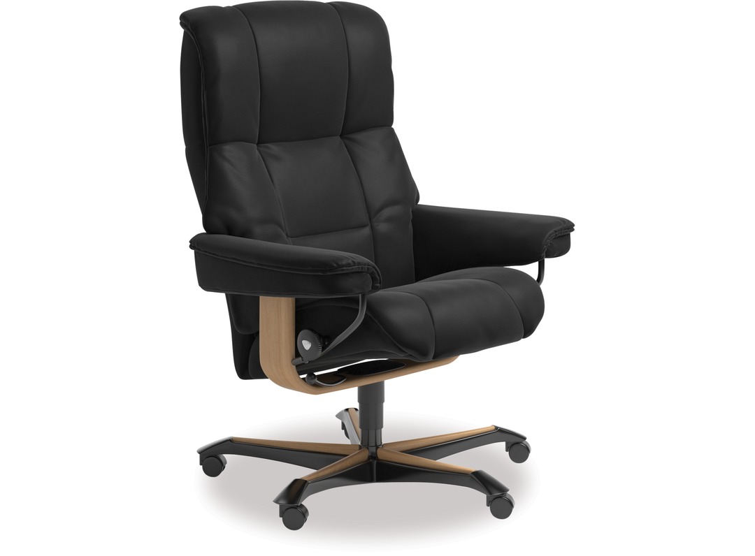 Stressless Mayfair Home Office Chair, Leather Home Office Chair