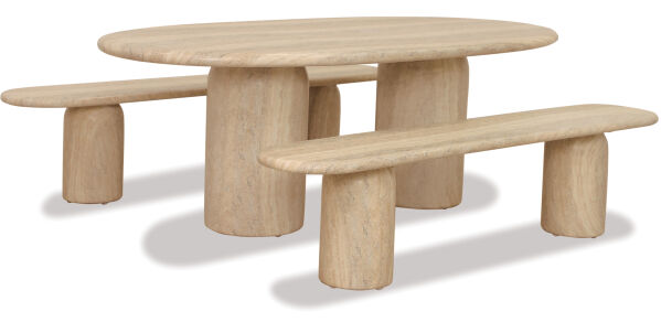 Sera 2200 Oval Outdoor Dining Table 