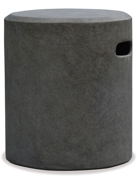 Concrete 400 Round Outdoor Side Table
