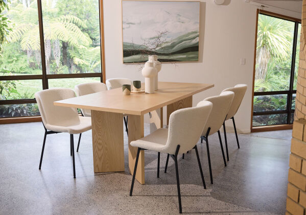 Connect 2100 Dining Table - Plinth Base