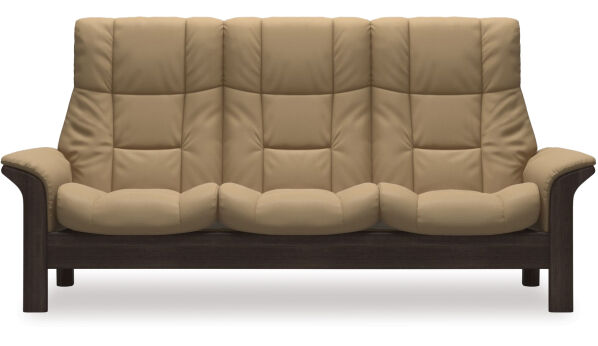 Stressless® Windsor 3 Seater Leather Recliner Sofa - High Back 