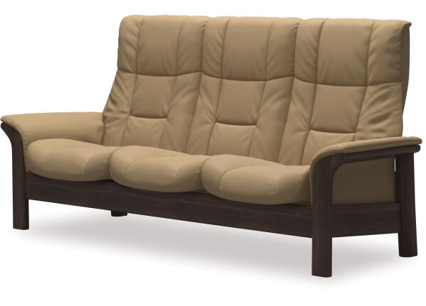 Stressless® Windsor 3 Seater Leather Recliner Sofa - High Back 