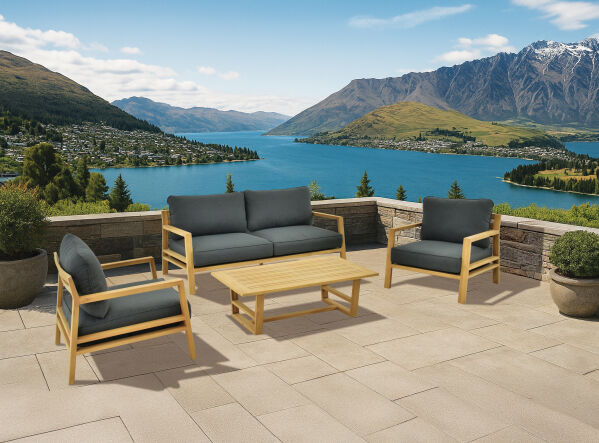 Moana 4-pce Outdoor Lounge Suite  