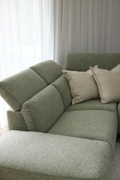Nina 3 Seater Chaise Recliner Lounge Suite LHF 