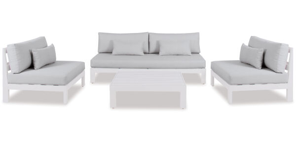 Palm Cove 4-pce Outdoor Modular Lounge Suite 