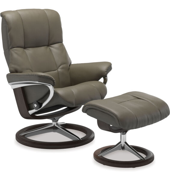Stressless® Mayfair Medium Leather Recliner - Signature Base 