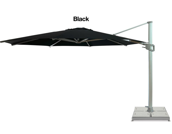 Bali 3.3m Round Cantilever Outdoor Sun Umbrella - 4 Colours