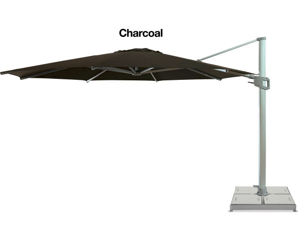 Bali 3.3m Round Cantilever Outdoor Sun Umbrella - 4 Colours