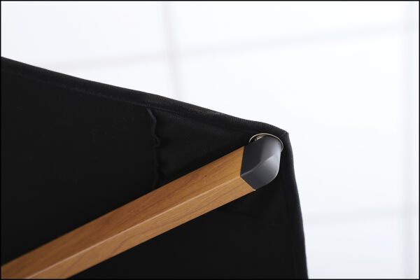 Coast 3.5m Round Outdoor Sun Umbrella - Black