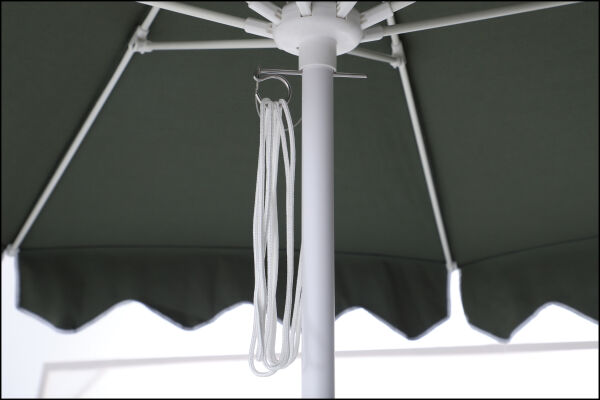 Zest 2.7m Round Outdoor Sun Umbrella - Olive Green