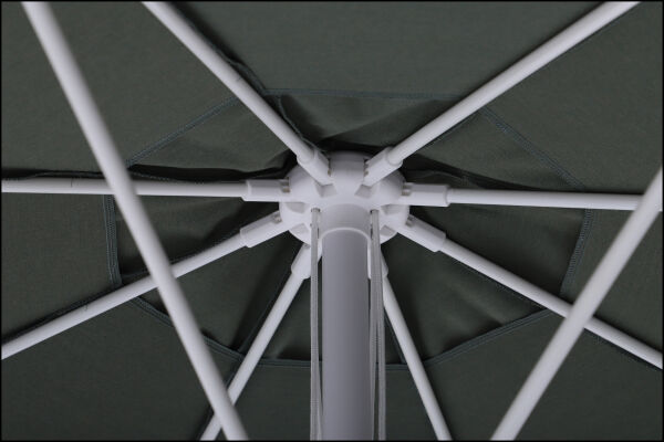 Zest 2.7m Round Outdoor Sun Umbrella - Olive Green