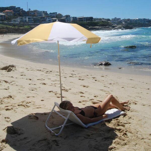 Compact Beach Umbrella - Butternut