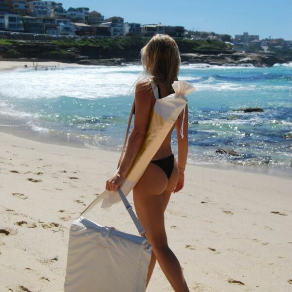 Compact Beach Umbrella - Butternut