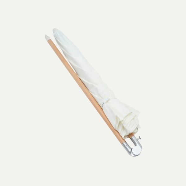 Luxe Beach Umbrella Cream