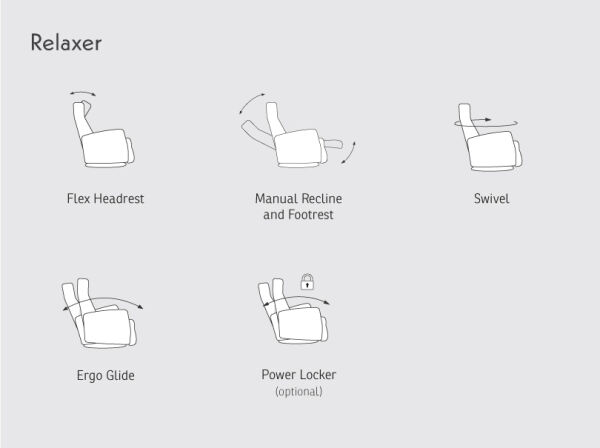 IMG® Lord Relaxer Manual Recliner RG231 - Medium 