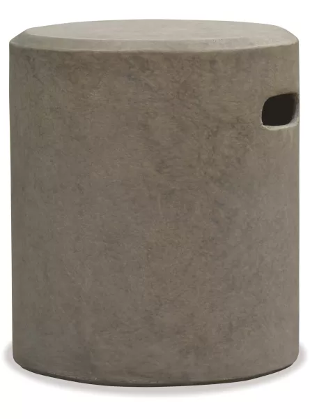 Concrete 400 Round Outdoor Side Table